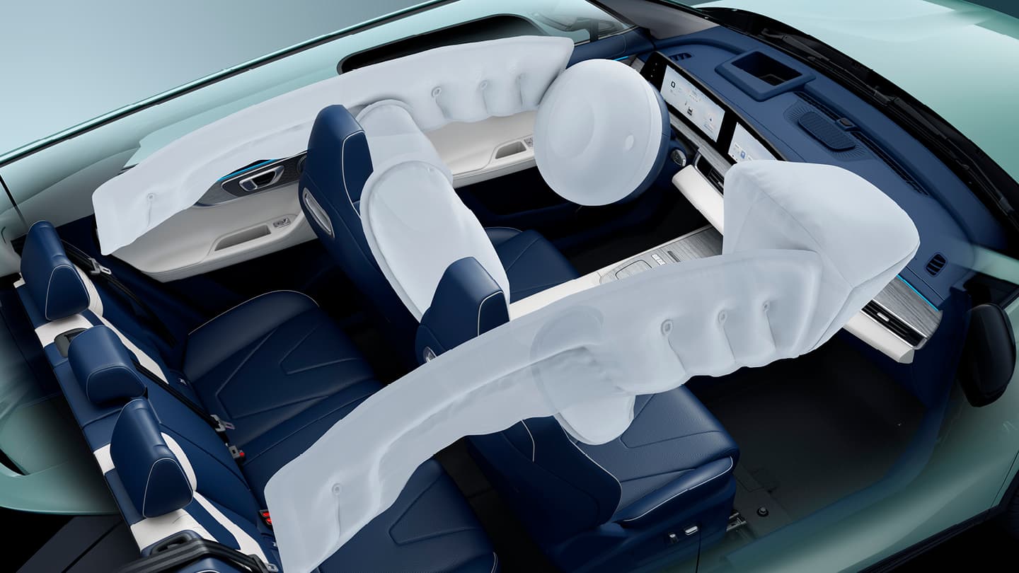 Airbags i OMODA 5 EV