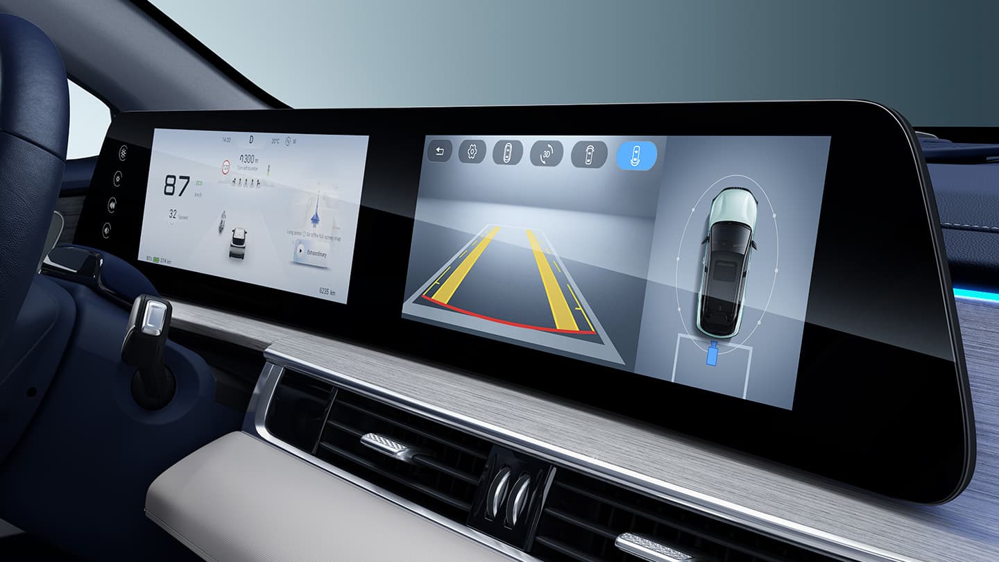 360 grader kamera i OMODA 5 EV